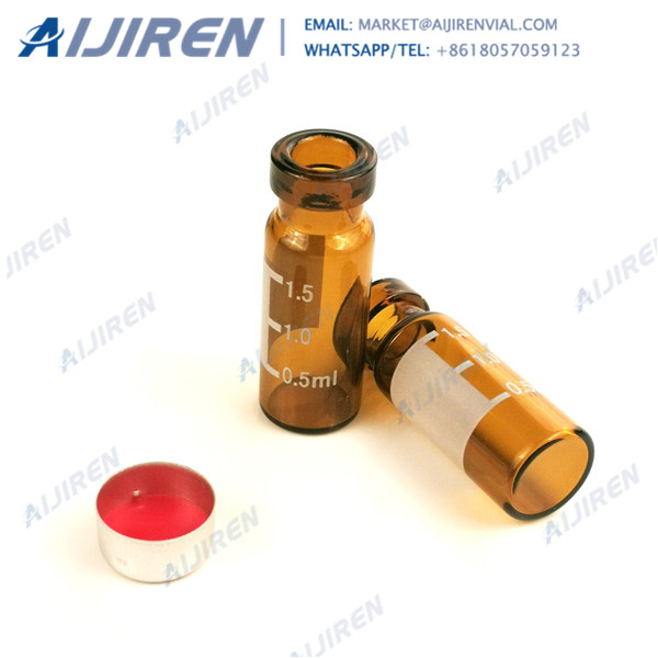 graduated write-on patch 1.5ml crimp neck vial distributor